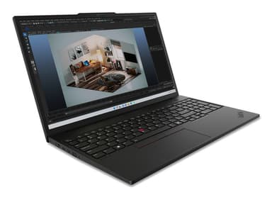 Lenovo ThinkPad P16s Gen 3 (Intel) Intel Core Ultra 7 155H Mobile workstation 40.6 cm (16") WUXGA 16 GB DDR5-SDRAM 512 GB SSD NVIDIA RTX 500 Ada Wi-Fi 6E (802.11ax) Windows 11 Pro Black UK English view 3