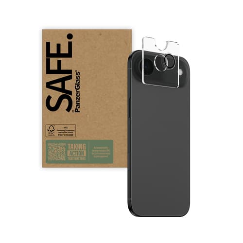 PanzerGlass SAFE. by ® Camera Lens Protector Transparent iPhone Air | Bulk Clear screen protector Apple 10 pc(s)