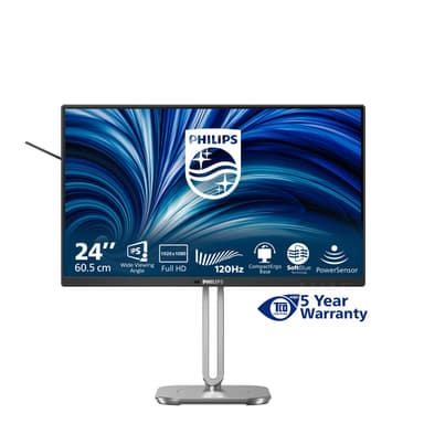 Philips 4000 series 24B2N4200/00 computer monitor 60.5 cm (23.8") 1920 x 1080 pixels Full HD LCD Grey view 3