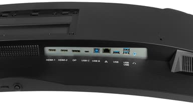 iiyama G-MASTER RED EAGLE CURVED computer monitor 113 cm (44.5") 5120 x 1440 pixels Dual QHD LED Black view 8