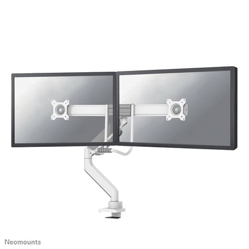 Neomounts DS75-450WH2 Monitor arm 17-32" - gas spring - Topfix - 180°-stop