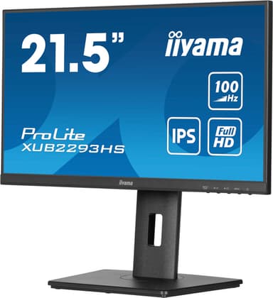 iiyama ProLite XUB2293HS-B6 computer monitor 54.6 cm (21.5") 1920 x 1080 pixels Full HD LED Black view 5