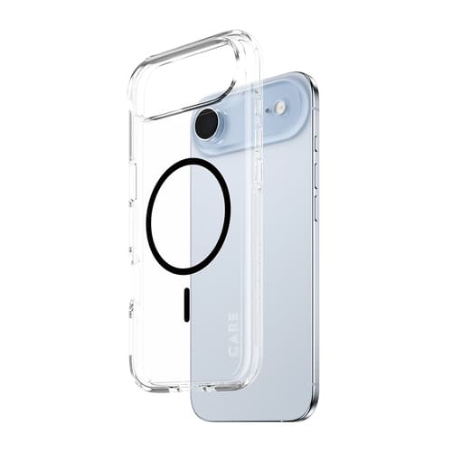 PanzerGlass CARE™ by ® Urban Explorer Case Transparent w. Black MagSafe iPhone Air