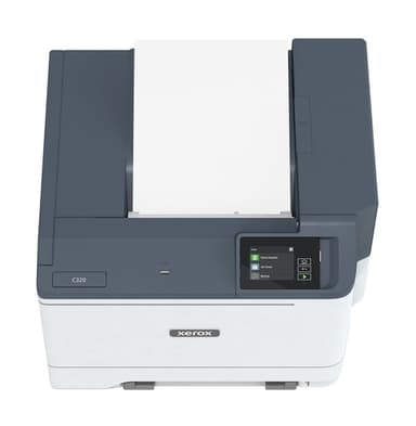 Xerox C320 A4 33ppm Wireless Duplex Printer PS3 PCL5e/6 2 Trays Total 251 Sheets view 33