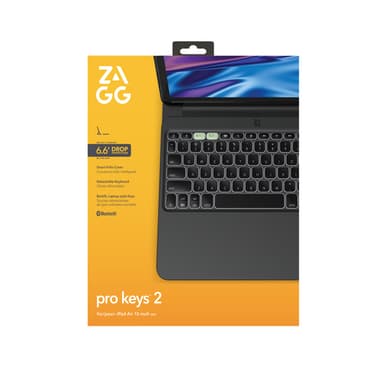 ZAGG Pro Keys 2 Apple iPad Air 13" (M4/M3/M2) Black UK view 9