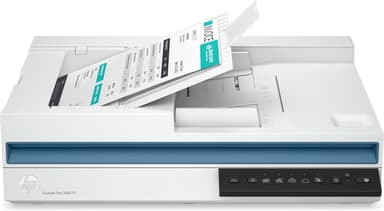 HP Scanjet Pro 3600 f1 Flatbed & ADF scanner 1200 x 1200 DPI A4 White view 3