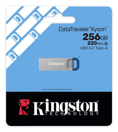 Kingston Technology DataTraveler 256GB Kyson 220MB/s Metal USB 3.2 Gen 1 view 6