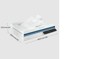 HP Scanjet Pro 3600 f1 Flatbed & ADF scanner 1200 x 1200 DPI A4 White view 13