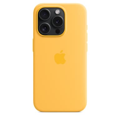 Apple iPhone 15 Pro Silicone Case with MagSafe - Sunshine view 3