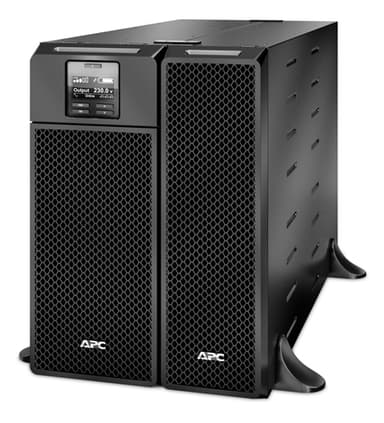 APC Smart-UPS On-Line, 6kVA/6kW, Tower, 230V, 6x C13+4x C19 IEC outlets, Network Card+SmartSlot, Extended runtime, W/O rail kit view 5
