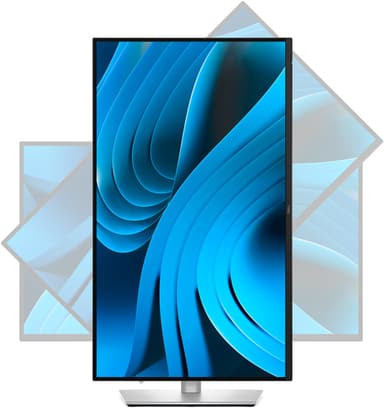 DELL Pro Plus P2725DE computer monitor 68.6 cm (27") 2560 x 1440 pixels Quad HD LCD Black, Silver view 9