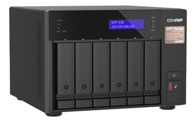 QNAP QVP-63B NAS/storage server Tower Intel® Core™ i3 16 GB DDR4 0 TB Black view 3
