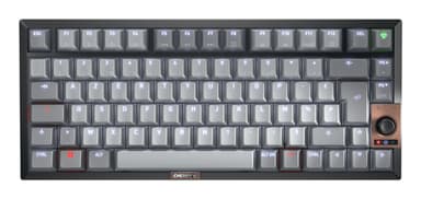 CHERRY KW 300W MX keyboard Home USB + Bluetooth AZERTY French Black, Copper, Grey view 1