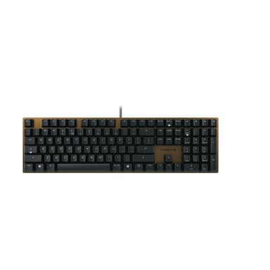 CHERRY KC 200 MX keyboard Universal USB QWERTY English Black, Bronze view 1