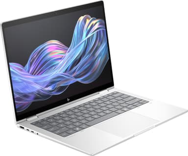 HP EliteBook X Flip G1i Next Gen AI PC Wolf Pro Security Edition Copilot+ PC Intel Core Ultra 7 258V Hybrid (2-in-1) 35.6 cm (14") Touchscreen 2.5K 32 GB LPDDR5x-SDRAM 1 TB SSD Wi-Fi 7 (802.11be) Windows 11 Pro Silver view 2