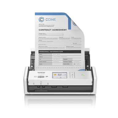 Brother ADS-1800W ADF scanner 600 x 600 DPI A4 White view 1
