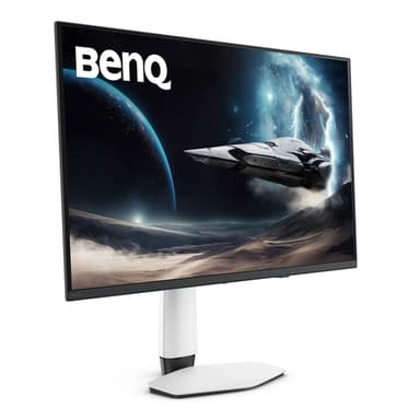 BenQ EX321UZ computer monitor 80 cm (31.5") 3840 x 2160 pixels 4K Ultra HD OLED White view 9
