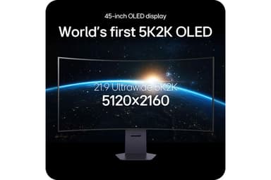 LG UltraGear OLED GX9 5K2K 45GX950A Gaming Monitor view 3