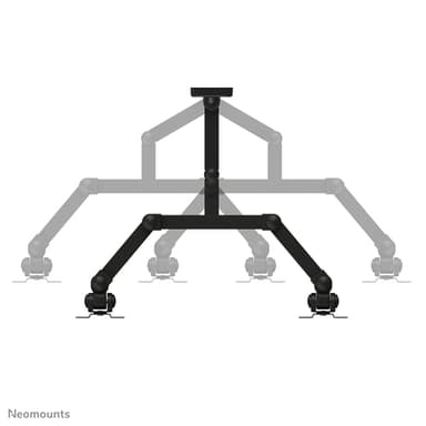 Neomounts FPMA-W960D Dual monitor/TV mount wall 10-27" - full motion view 3