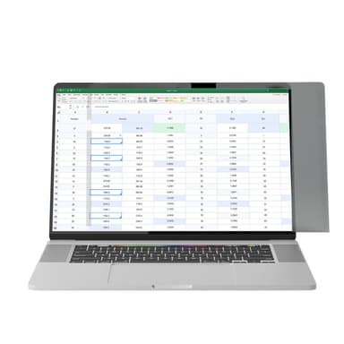 StarTech.com 14-inch MacBook Pro M1 M2 M3 M4 Flip-Over Laptop Privacy Screen, Blue Light Screen Protector, Double-Sided Anti-Glare Matte or Glossy, Laptop Privacy Filter view 4