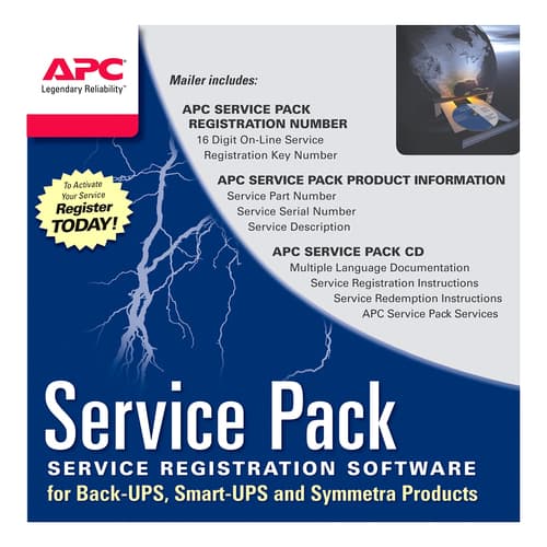 APC Warranty extension service pack, for new product purchase, 1yr, level 06