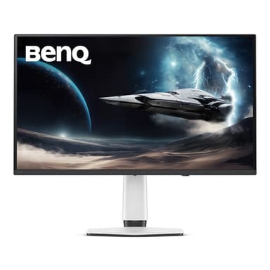BenQ EX321UZ computer monitor 80 cm (31.5") 3840 x 2160 pixels 4K Ultra HD OLED White view 1