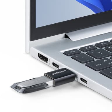 StarTech.com USB-C to USB-A Adapter, USB 5Gbps, 3A, USB-C Male to USB-A Female Converter, Durable Metal Housing - Thunderbolt Compatible view 6