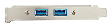 StarTech.com 2 Port USB 3.0 A Female Slot Plate Adapter view 4