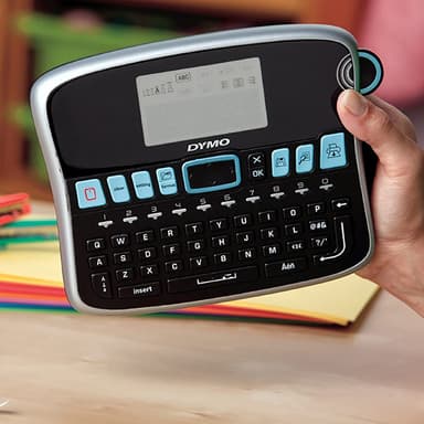 DYMO LabelManager Desktop Label Maker | 360D Rechargeable Hand-Held Label MakerEasy-to-UseOne-Touch Smart KeysQWERTY KeyboardLarge Displayfor Home & Office Organisation view 7