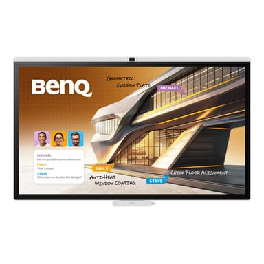 BenQ CP5505 interactive whiteboard 139.7 cm (55") 3840 x 2160 pixels Touchscreen White view 1