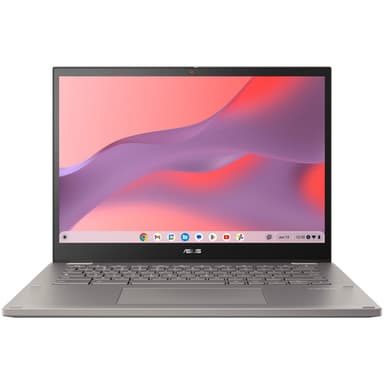 ASUS Chromebook CX34 Flip CB3401FBA-LZ0347 Intel® Core™ i7 i7-1255U 35.6 cm (14") Touchscreen WUXGA 8 GB LPDDR4x-SDRAM 256 GB SSD Wi-Fi 6E (802.11ax) ChromeOS Grey view 1