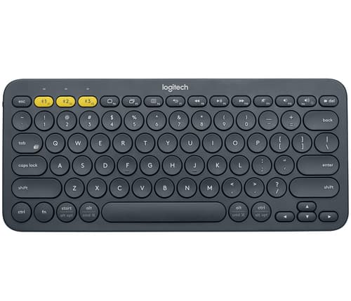 Logitech 920-007586 keyboard Office Bluetooth QWERTY Turkish Graphite