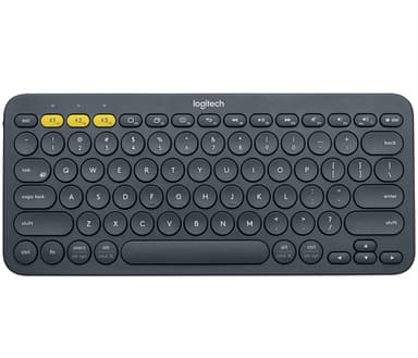Logitech 920-007586 keyboard Office Bluetooth QWERTY Turkish Graphite view 1