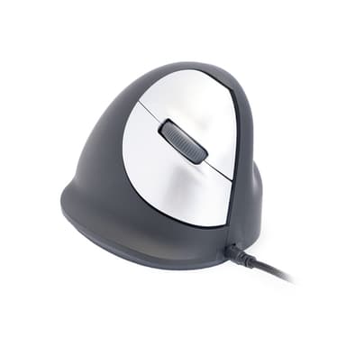 R-Go Tools Ergonomic mouse R-Go HE Break with break software, medium (hand size 165-185 mm), right-handed, Wired, black view 4