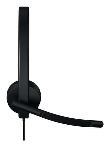 Logitech H570E Headset Wired Head-band Office/Call center USB Type-C Black view 3