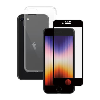 PanzerGlass SAFE. by ® 2-in-1 Bundle iPhone 6 | 6s | 7 | 8 | SE (2020/2022) | Bulk Clear screen protector Apple 50 pc(s) view 1