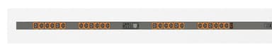 Vertiv MUU5MGB0-24PH67-2C20A9A00-S power distribution unit (PDU) 24 AC outlet(s) Black view 1