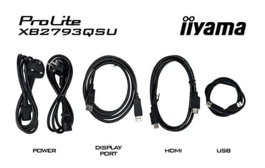 iiyama ProLite XB2793QSU-B1 computer monitor 68.6 cm (27") 2560 x 1440 pixels Quad HD LED Black view 18