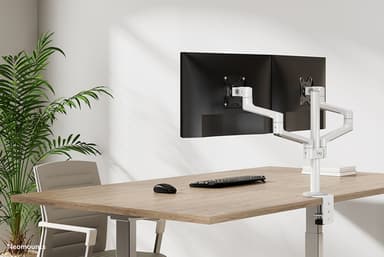 Neomounts DS60-425WH2 Monitor arm 17-27" - space saving view 19
