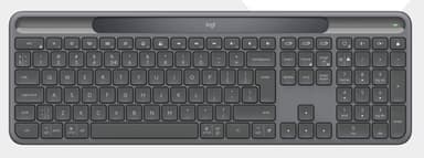 Logitech Signature Slim Solar+ K980 for Business keyboard Universal RF Wireless + Bluetooth QWERTY UK English Graphite view 1