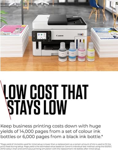 Canon MAXIFY GX6150 Inkjet A4 600 x 1200 DPI Wi-Fi view 4