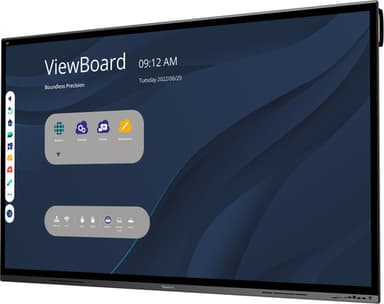 Viewsonic IFP8662 Signage Display Interactive flat panel 2.18 m (86") LED Wi-Fi 350 cd/m² 4K Ultra HD Black Touchscreen Built-in processor Android 8.0 view 4