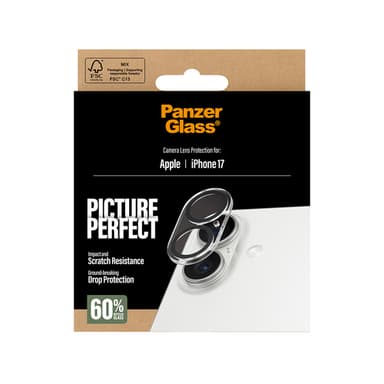 PanzerGlass ® PicturePerfect Camera Lens Protector iPhone 17 Clear screen protector Apple 1 pc(s) view 3