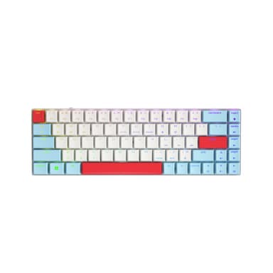 CHERRY MX-LP 2.1 Compact Wireless keyboard Gaming RF Wireless + Bluetooth QWERTY US English White view 1