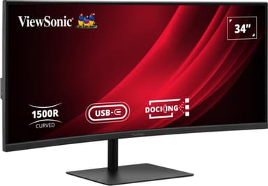 Viewsonic VG3419C-2 computer monitor 86.4 cm (34") 3440 x 1440 pixels UltraWide Quad HD LED Black view 2