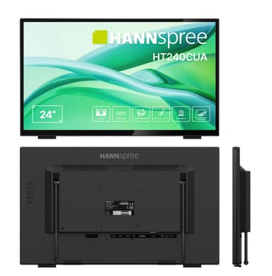 Hannspree HT240CUA computer monitor 60.5 cm (23.8") 1920 x 1080 pixels Full HD LED Touchscreen Black view 14