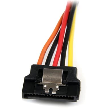 StarTech.com 6in Latching SATA Power Y Splitter Cable Adapter - M/F view 4