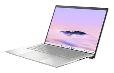 ASUS Chromebook Plus Enterprise CB54 CB5403CMA-QM0909 Intel Core Ultra 5 115U 35.6 cm (14") Touchscreen WQXGA 16 GB LPDDR5x-SDRAM 256 GB SSD Wi-Fi 6E (802.11ax) ChromeOS Silver view 6