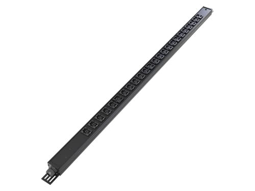Vertiv PowerGo Basic rPDU | 0U | 230V | 16A | 3.6kW | 20 Manual Lock IEC C13, 4 Manual Lock IEC C19 Receptacles | 50/60Hz | 1P+N+E (IP44) | EP0G80A0