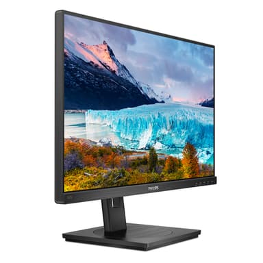 Philips S Line 242S1AE/00 computer monitor 60.5 cm (23.8") 1920 x 1080 pixels Full HD LED Black view 2